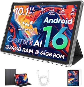 Amazon.com : Tablet 10 inch, Android 16 Tablet, Octa-Core