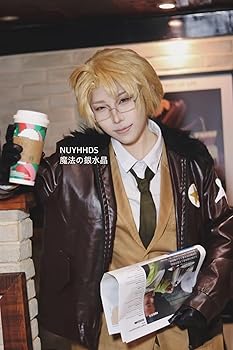 Amazon.co.jp: [NUYHHDS] ヘタリア アメリカ コスプレ衣装 ウイッグ