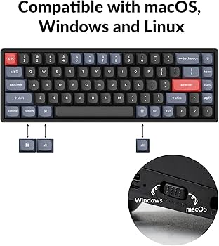Amazon | Keychron K6 Pro QMK/Launcher ワイヤレス メカニカル