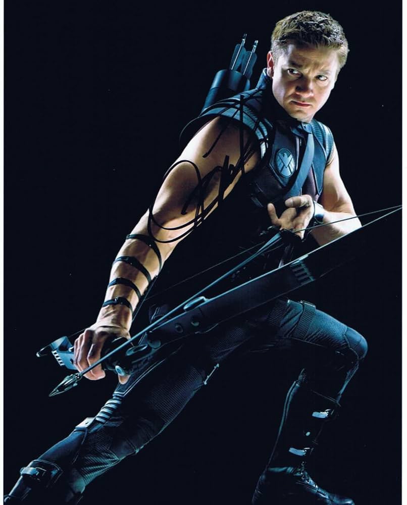 Amazon.co.jp: ◇直筆サイン ◇ジェレミー レナー ◇Jeremy Renner