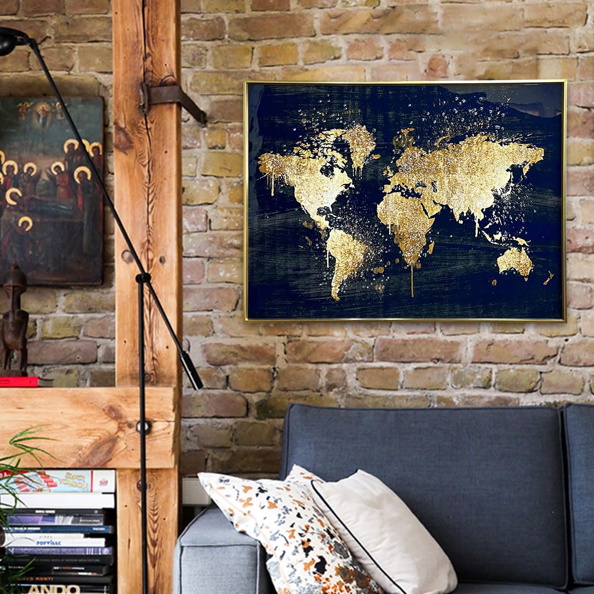 Amazon.co.jp: アート パネル ポスター おしゃれ 高級 水晶 絵画 金運