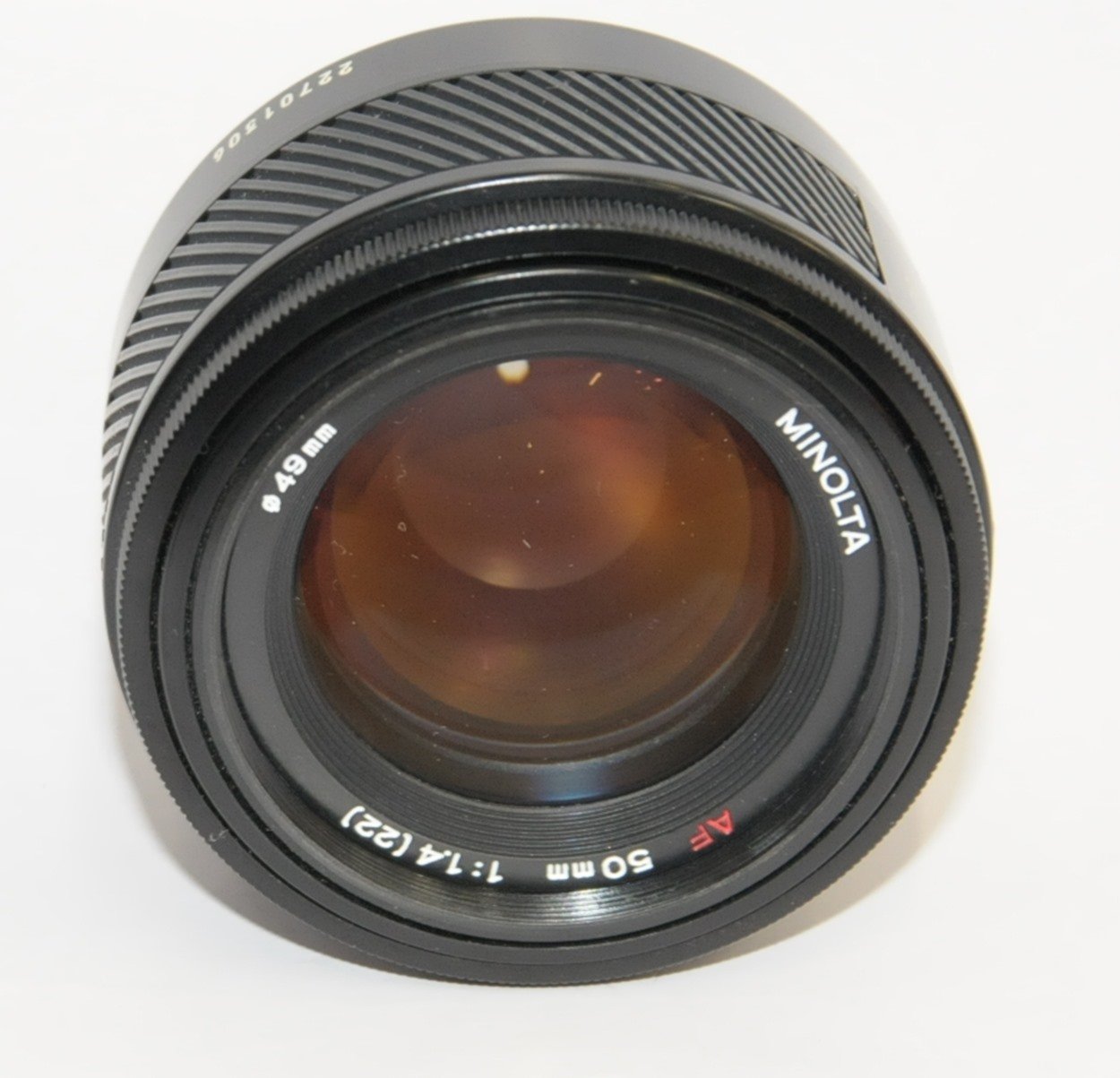 Amazon | Minolta AF レンズ 50mm F1.4 | レンズフード 通販