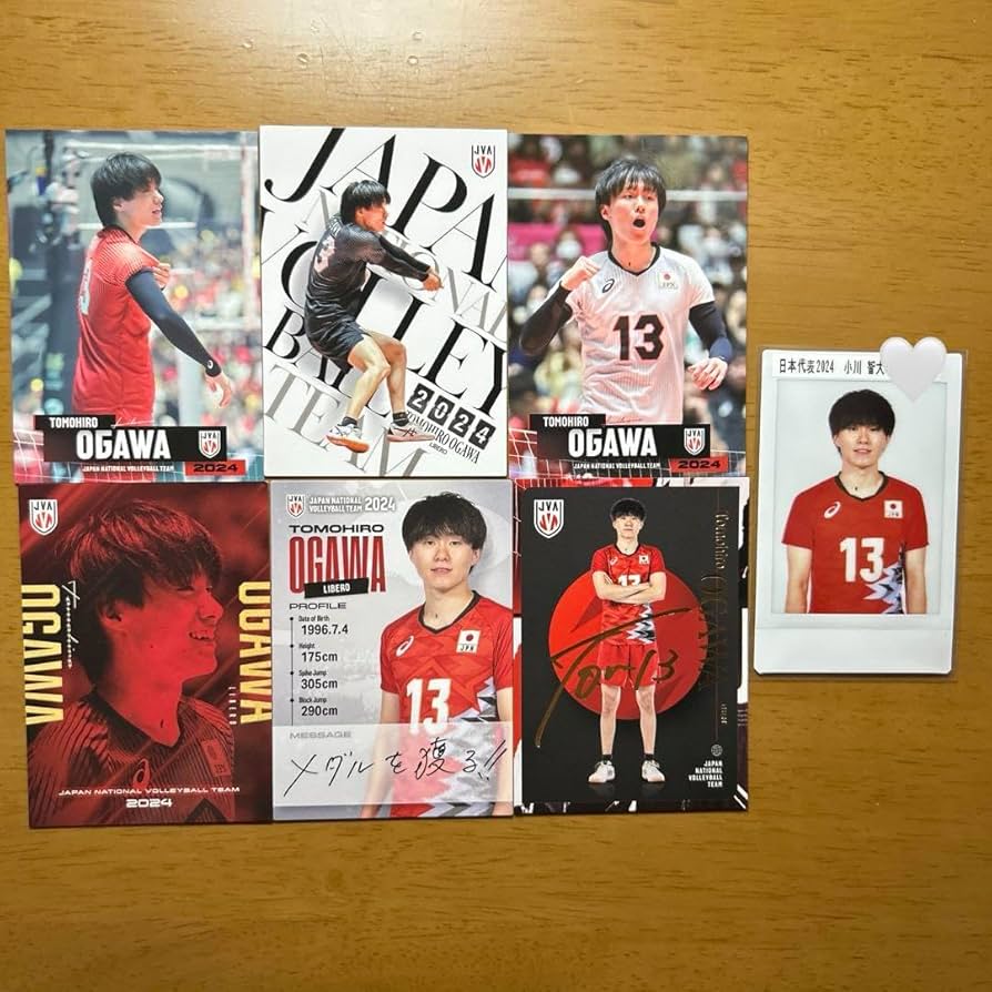 Amazon.co.jp: 小川智大 トレカ プリントチェキ 男子バレー日本代表