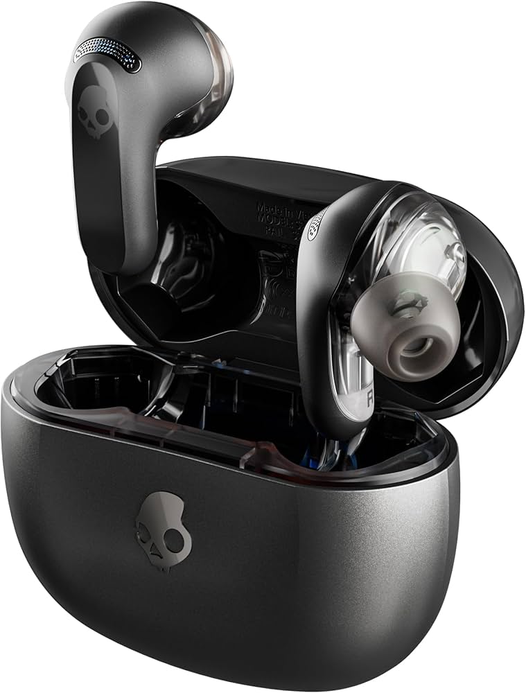 Amazon.co.jp: Skullcandy 公式 Rail ANC ワイヤレスイヤホン ノイズ