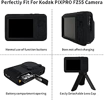 Amazon | Rieibi KODAK PIXPRO FZ55 カメラケースシリコン、KODAK