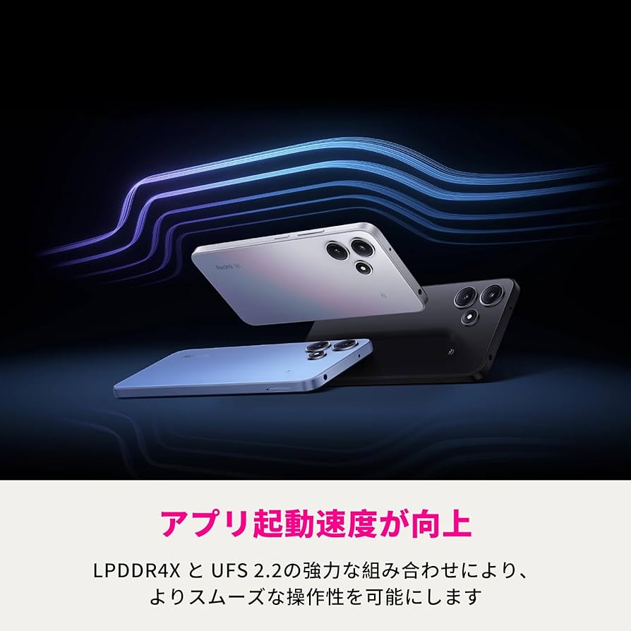 Amazon | SIMフリー au Xiaomi Redmi 12 ポーラシルバー XIG03