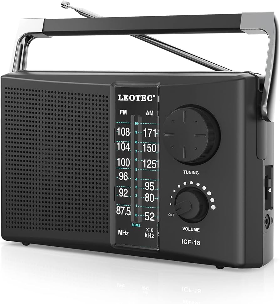Amazon.com: LEOTEC Portable AM FM Radio with Best Reception