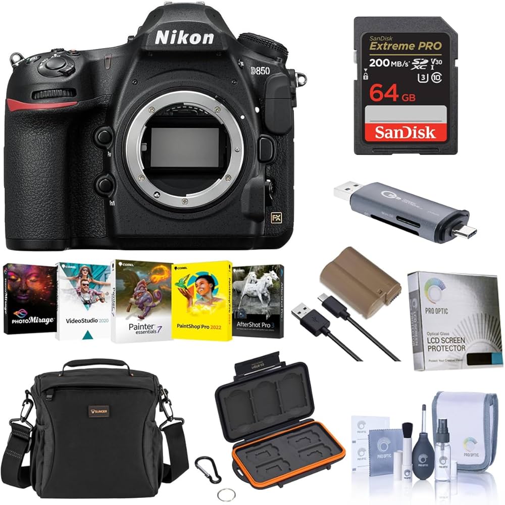 Amazon | Nikon D850 デジタル一眼レフカメラ - 64GB SDXC U3カード