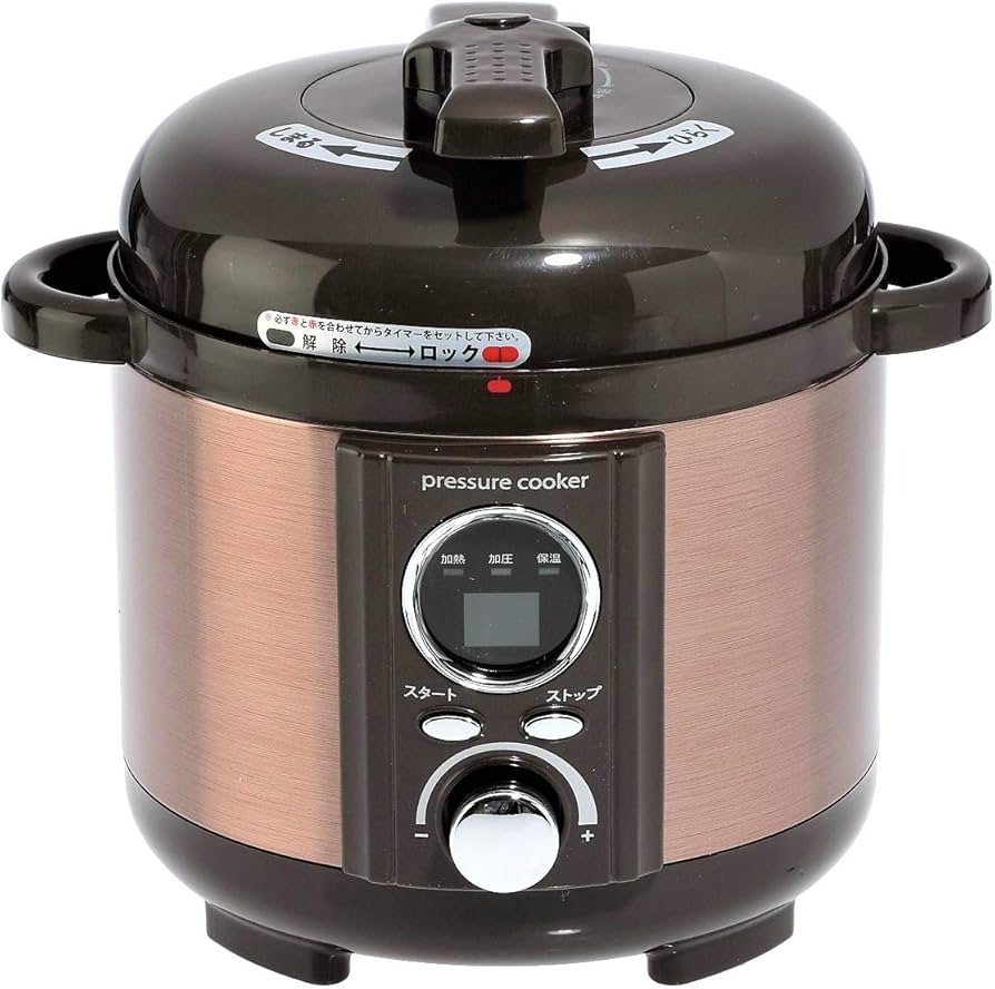 Amazon | LIVCETRA (リブセトラ) 電気圧力鍋 【 LPC-T12/T 】 ブラウン