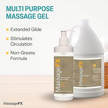 Amazon.com : Massage Gel by Massage FX - 100% Pure Jojoba