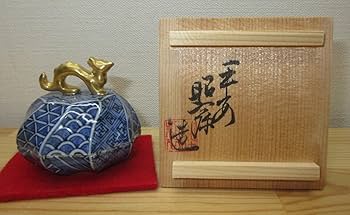 Amazon｜【逢絢亭】茶道具 香合 京焼 祥瑞 龍 平安昭阿弥 高野昭阿弥