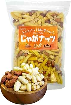 Amazon.co.jp: ナッツ ミックスナッツ 【NZラボ】 じゃがナッツ お試し