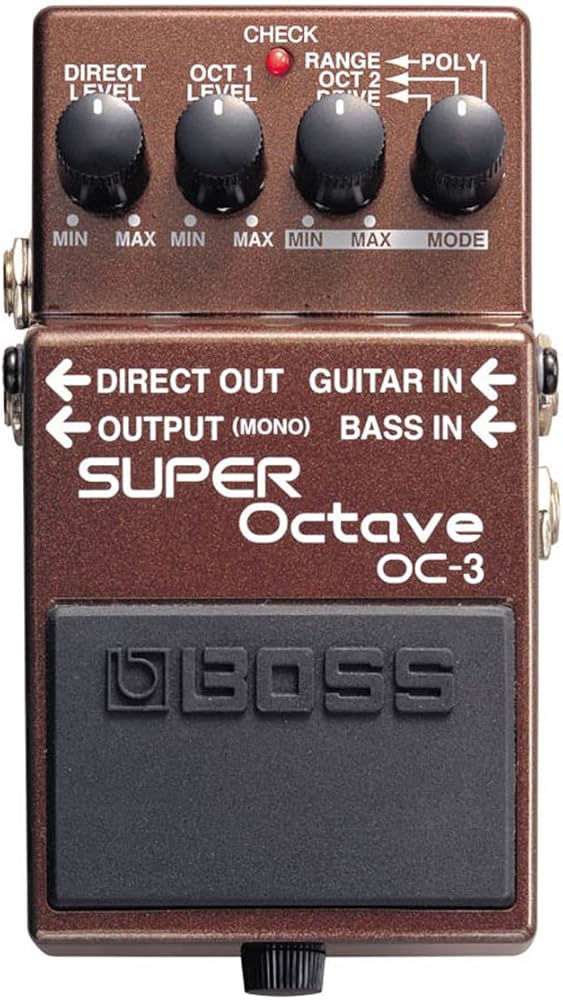 Amazon.com: BOSS OC-3 Super Octave Guitar Pedal (OC-3) : Musical