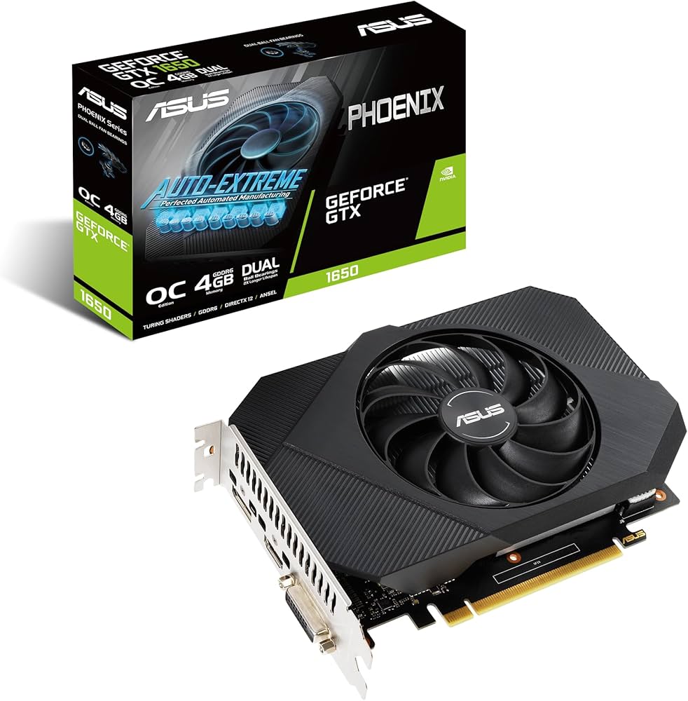 Amazon | ASUSTek NVIDIA GeForce GTX 1650 グラフィクスボード OC/4G