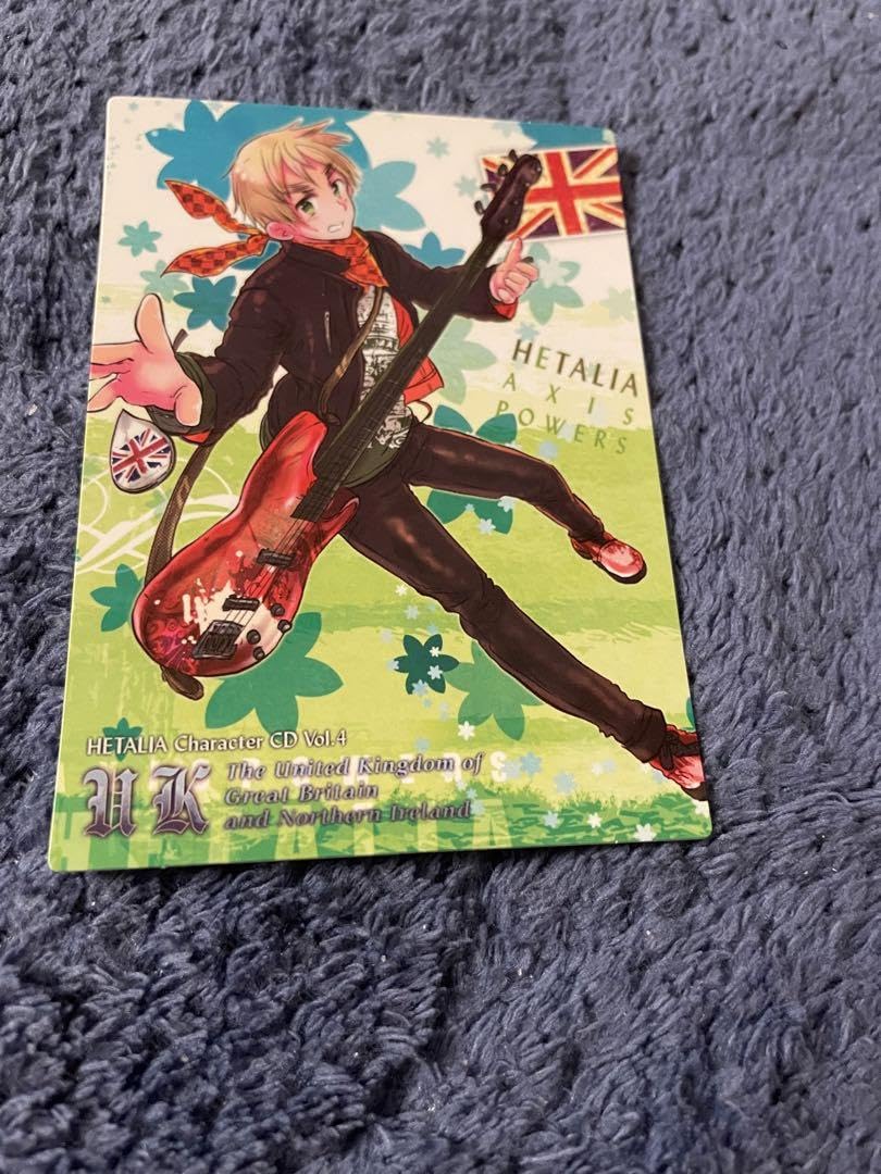 Amazon.co.jp: ヘタリア イギリス カード CD特典 CIXUHKFQ : ホビー