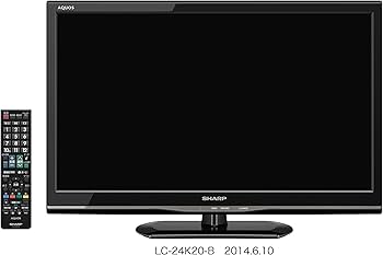 Amazon | 【整備済み品】 シャープ 液晶 テレビ 24V型 AQUOS LC-24K20