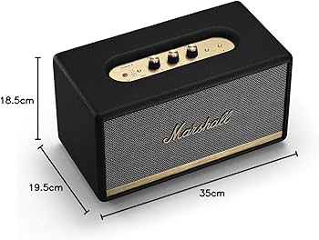 Amazon.co.jp: Marshall Stanmore II ボイスブラックスピーカー Amazon