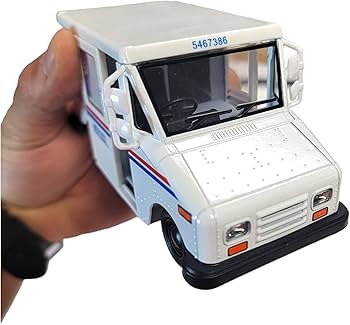 Amazon.com: Zugar Land Diecast Pull Back US Postal Service Mail