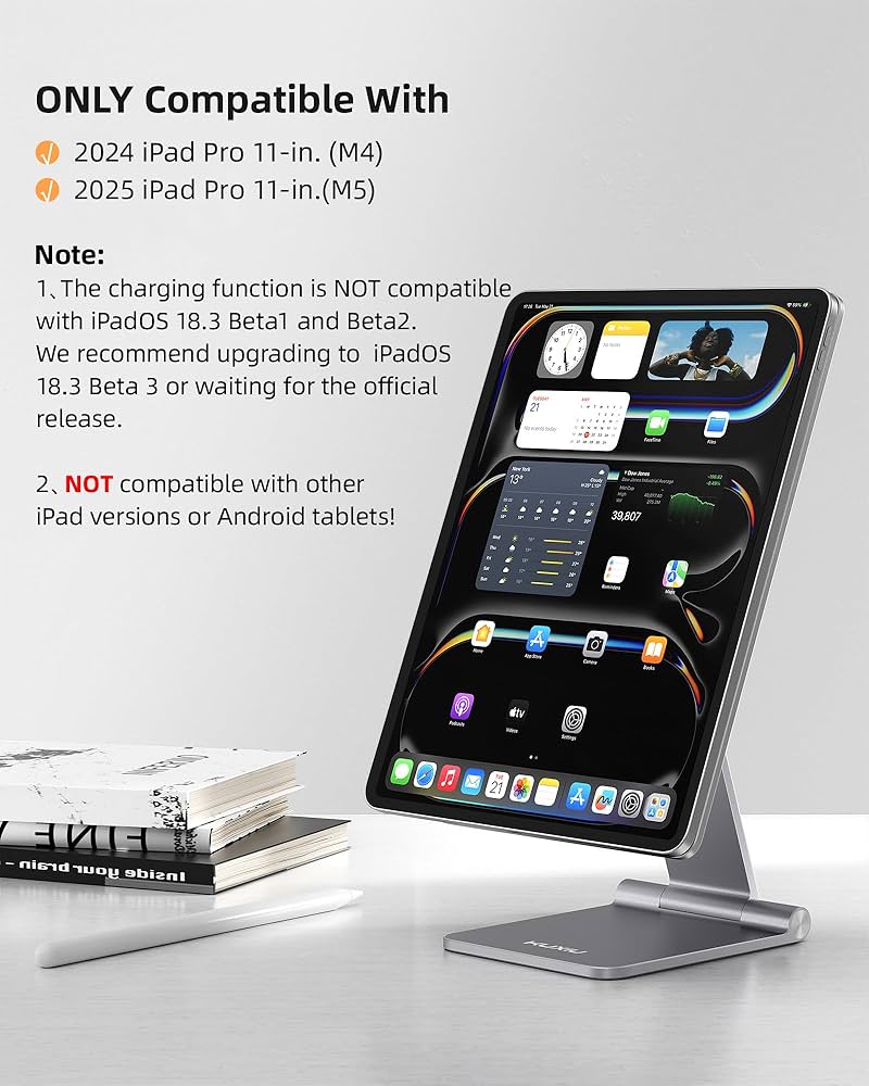 Amazon.com: KU XIU Magnetic Wireless Charging Stand Only for iPad
