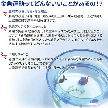 Amazon | 【金魚運動 ダイエットマシーン 有酸素運動】 『ゆらゆら