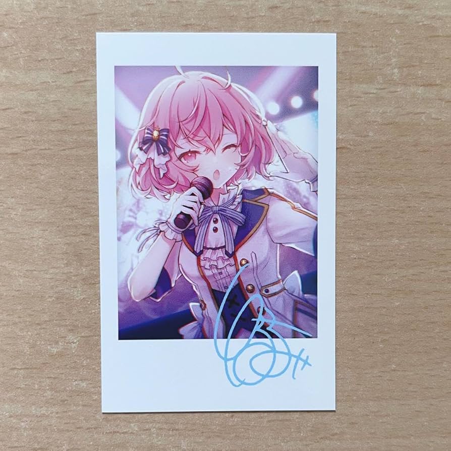 Amazon.co.jp: nqrse チェキ風カード デジタルサイン入り : おもちゃ