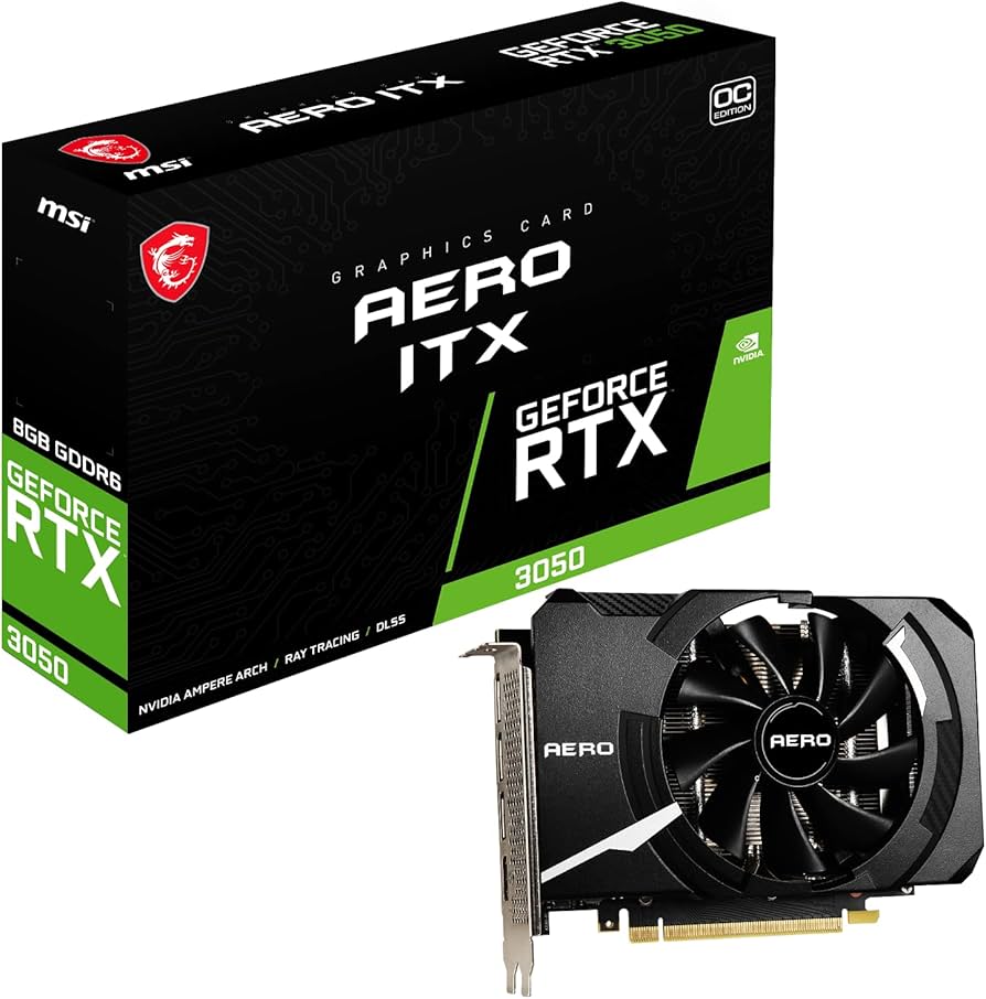 Amazon.com: MSI Gaming GeForce RTX 3050 8GB GDDR6 128-Bit HDMI/DP