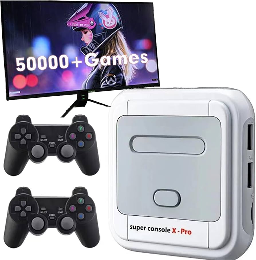 Amazon.com: Super Console X PRO Retro Video Game Console,Video
