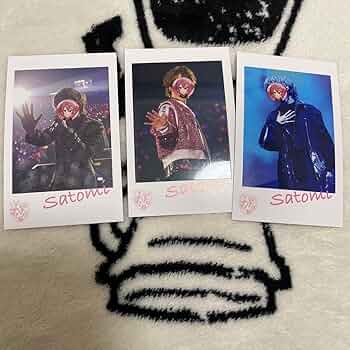 Amazon.co.jp: さとみくん アリーナツアー後半 チェキ風ブロマイド X