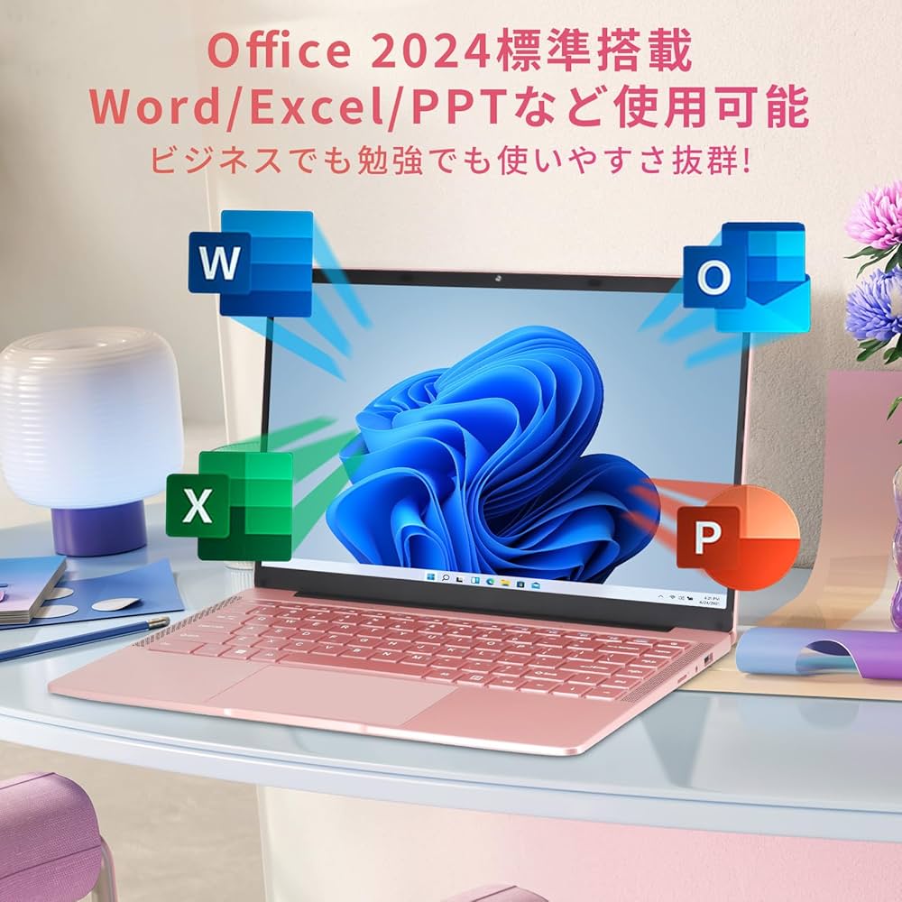 Amazon.co.jp: ESBOOKノートパソコン 【MS Office 2024搭載&Windows 11