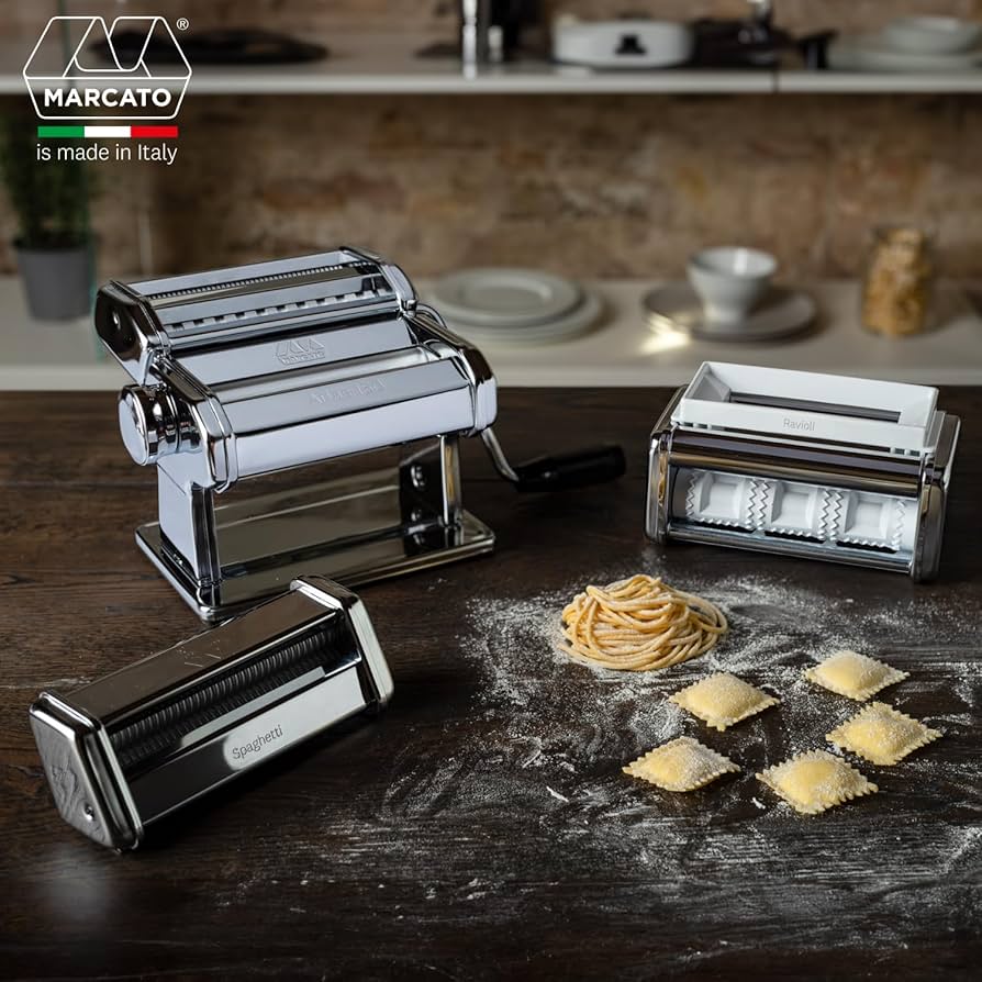 Amazon | MARCATO イタリア製 PASTASET パスタマシン ギフトセット