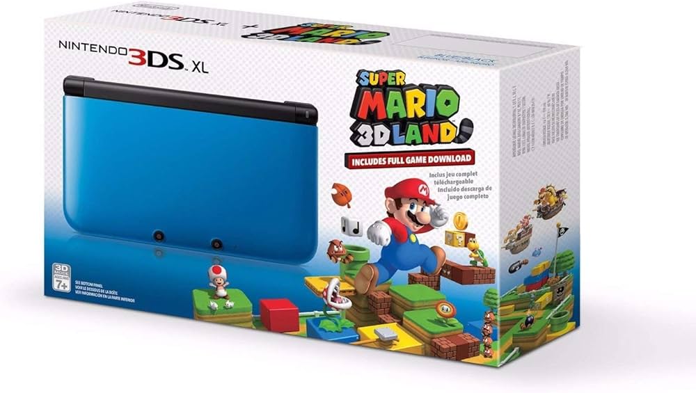 Amazon.com: Nintendo 3DS XL Console with Super Mario 3D Blue
