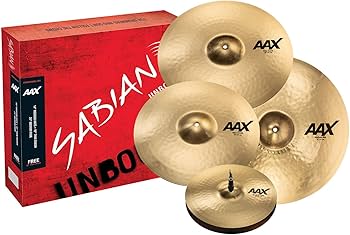 Amazon.com: Sabian AAX Promotional Cymbal Set with Free 18