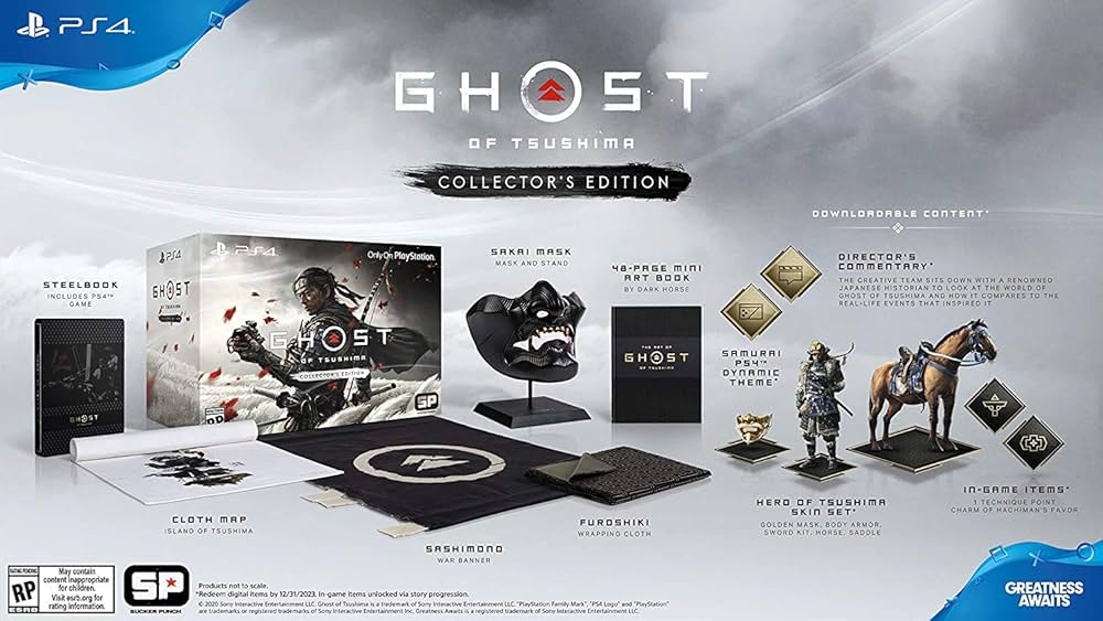 Amazon.co.jp: Ghost of Tsushima Collectors Edition (輸入版:北米