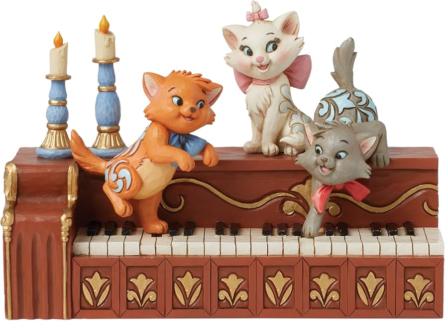 Amazon.co.jp: 【Disney Traditions】おしゃれキャット キットンピアノ