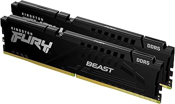 Amazon | Kingston FURY Beast ブラック DDR5 16GB (2x8GB) 6000MT/s