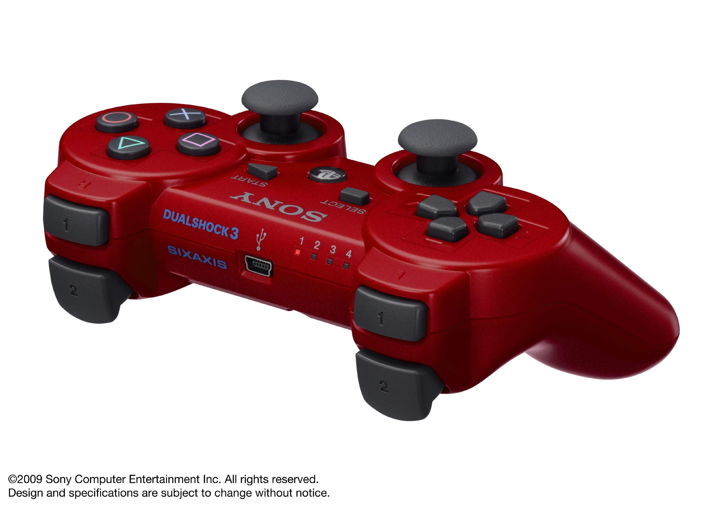 Amazon.com: PlayStation 3 Dualshock 3 Wireless Controller (Red