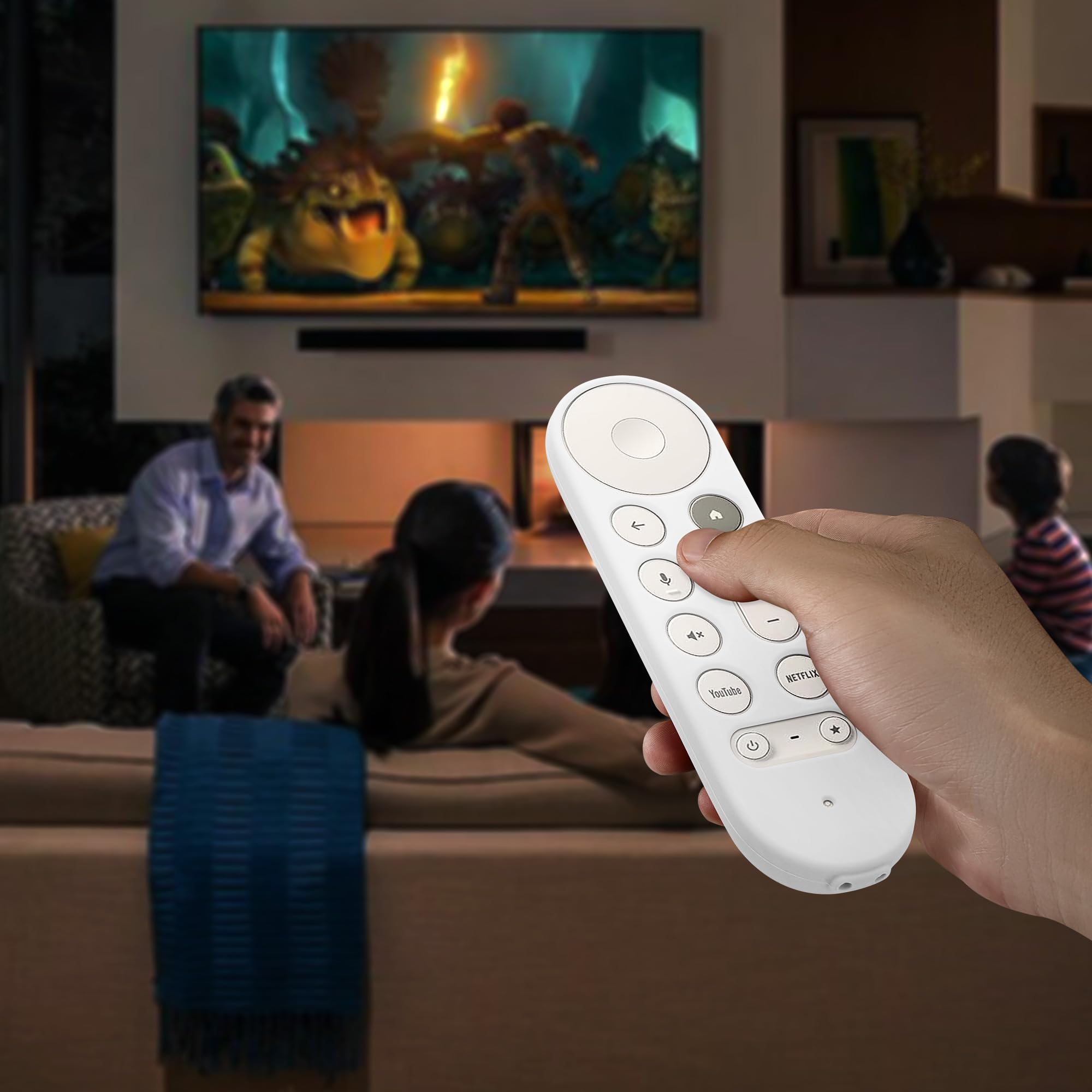 Amazon | kwmobile 保護ケース Google TV Streamer 4K対応 リモコン