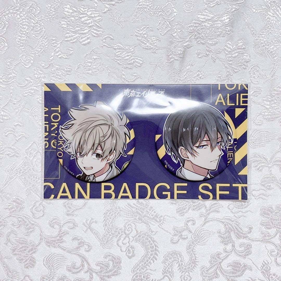 Amazon.co.jp: 東京エイリアンズ 初期 缶バッジ 郡司晃 天空橋翔