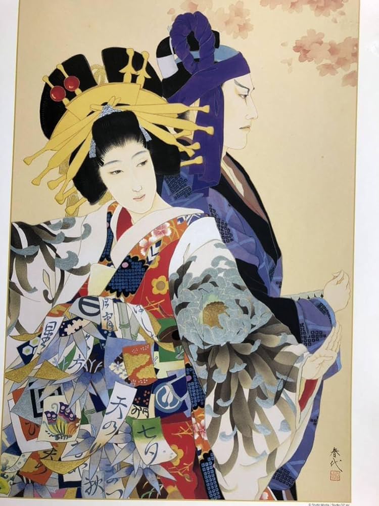 Amazon | 春代 美人画 森田春代 HARUYO MORITA ジグソーパズル 1000