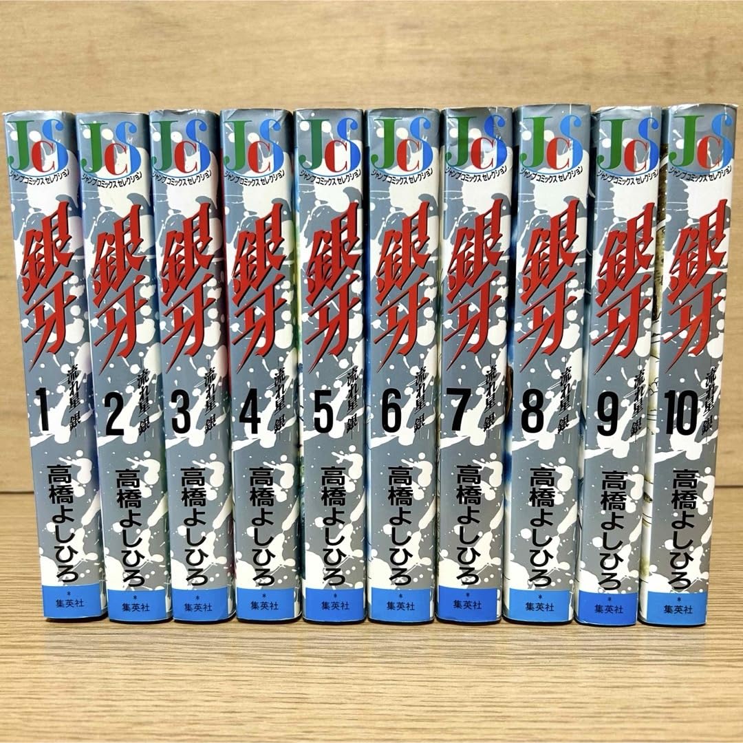 Amazon.co.jp: 銀牙 流れ星 銀 全巻セット 1〜10巻 ワイド版 ぎんが