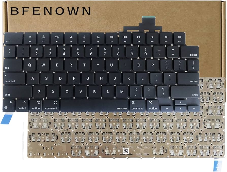 Amazon.com: Bfenown Replacement US Keyboard for MacBook Air M2 M3