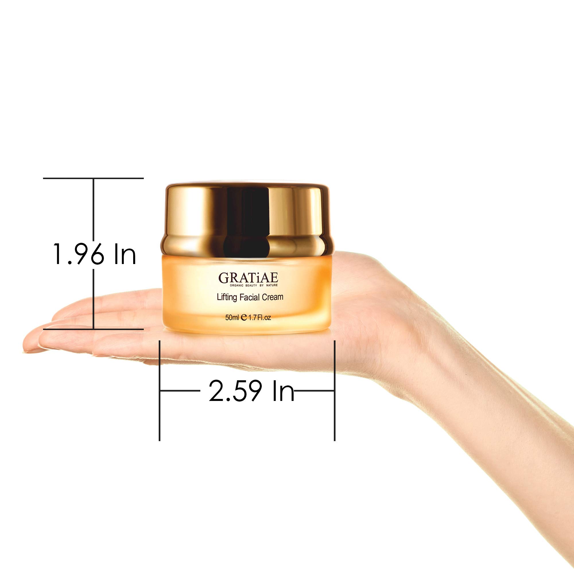 Amazon.com : Gratiae Organics Lifting Moisture Cream with Volcanic
