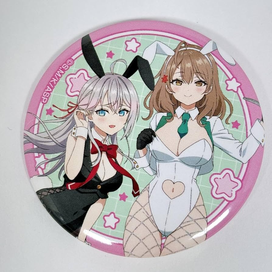 Amazon.co.jp: ロシデレ アーリャ マーシャ バニーver 缶バッジ : おもちゃ