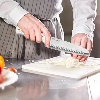 Amazon.com: McCook® Knife Sets, White High Carbon Stainless Steel