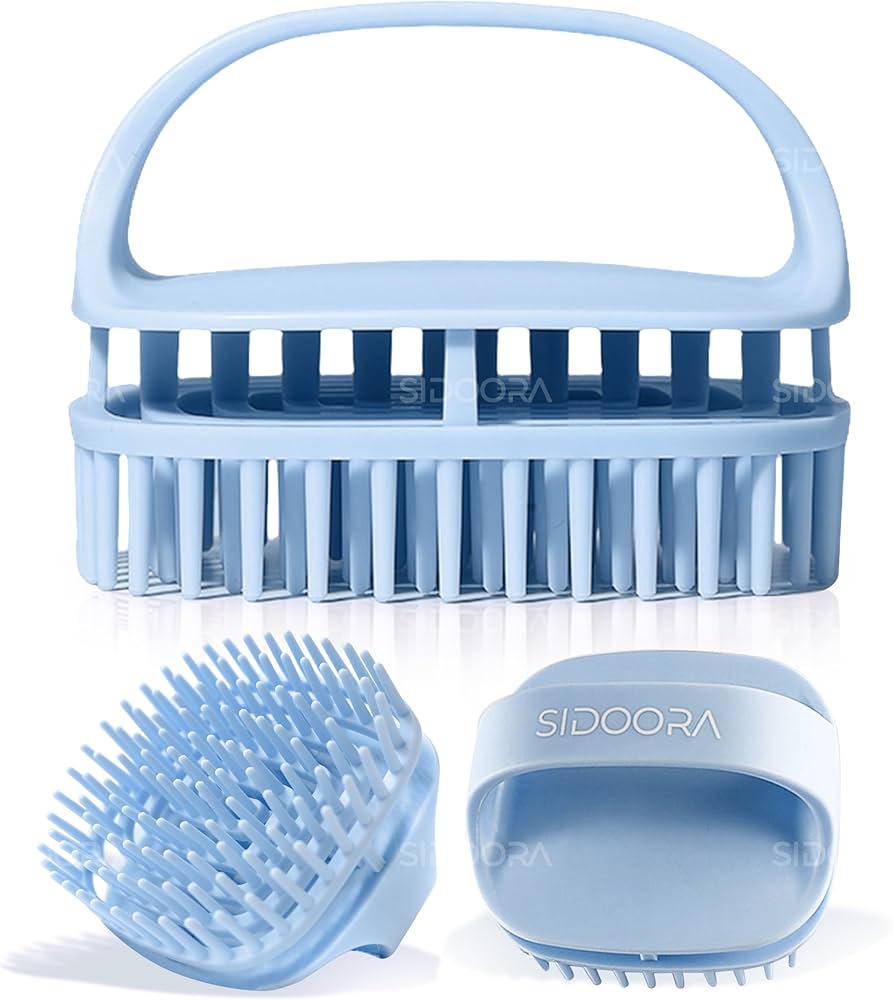 Amazon.co.jp: 【SIDOORA】頭皮マッサージ ブラシ｜シャンプーブラシ