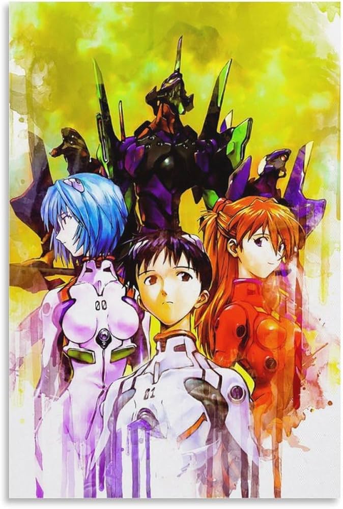 Amazon.co.jp: アニメポスター 新世紀エヴァンゲリオン ポスター 装飾