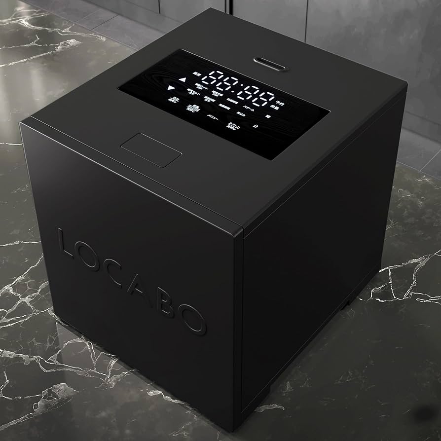 Amazon | LOCABO:V 糖質カット炊飯器 5合対応モデル（ブラック