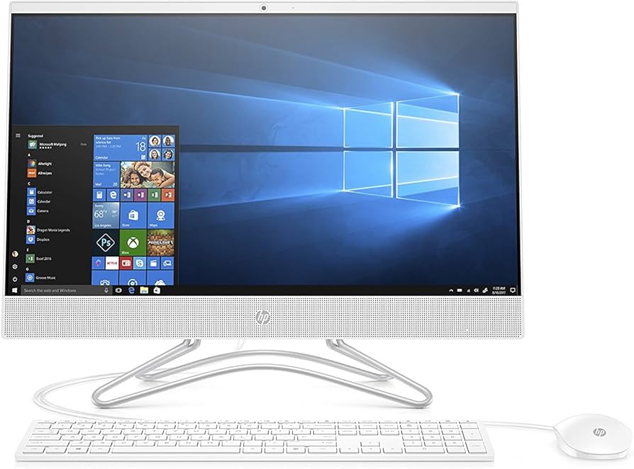 Amazon.com: HP 24-Inch All-in-One Computer, Intel Core i5-8250U