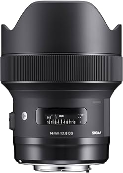 Amazon.com : Sigma 14mm F/1.8 Art DG HSM Lens (for Canon EOS