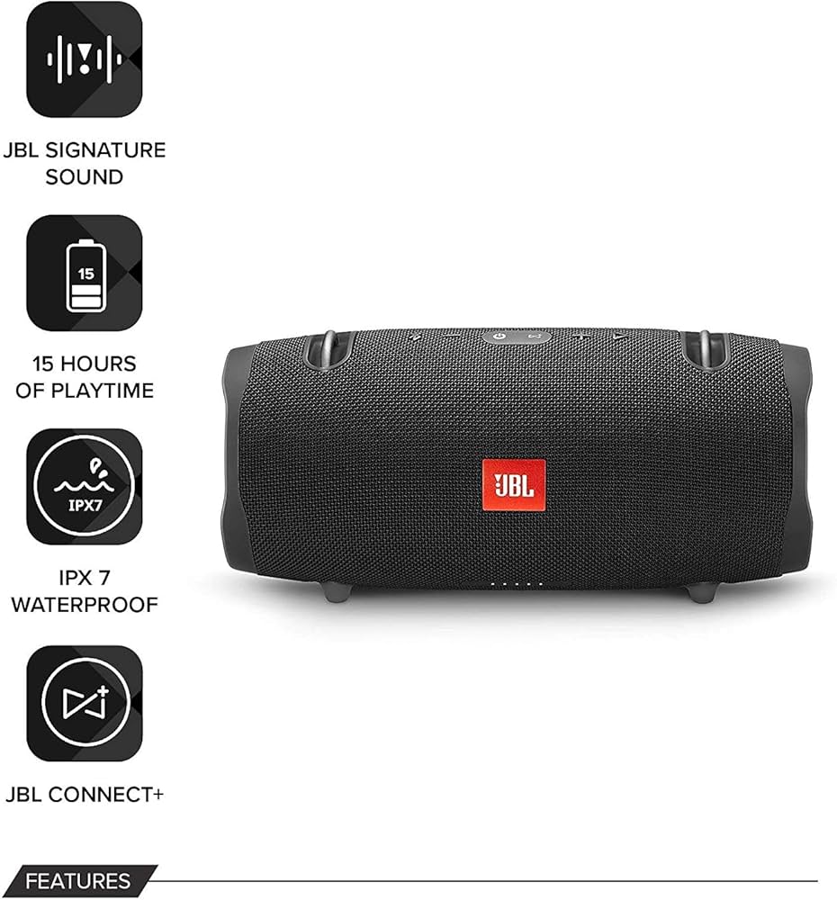 Amazon.com: JBL Xtreme 2 Portable Waterproof Wireless Bluetooth